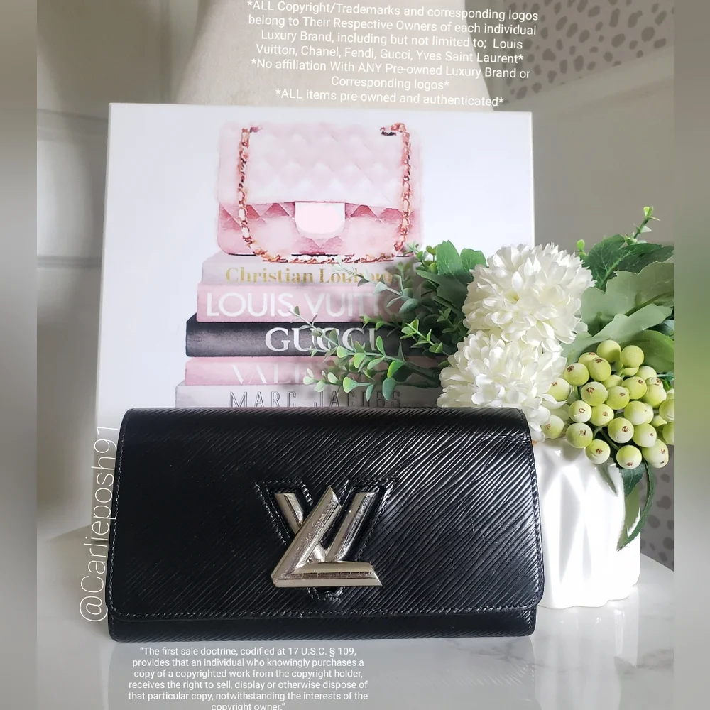 Authentic Pre-owned Louis Vuitton Epi Twist Wallet - Picture 3 of 15